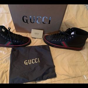Gucci hi tops size 11